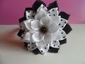 Ободок с Цветком на Первое Сентября / Headband with flower on the First of ...