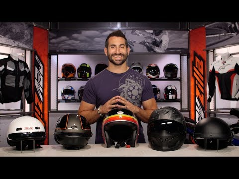 Motorcycle half helmets