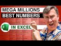 Learn Excel - Mega Millions Most Popular Numbers.
