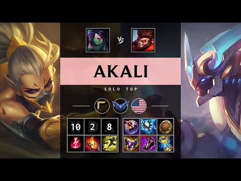 Akali Top vs Wukong - NA Diamond Patch 25.08