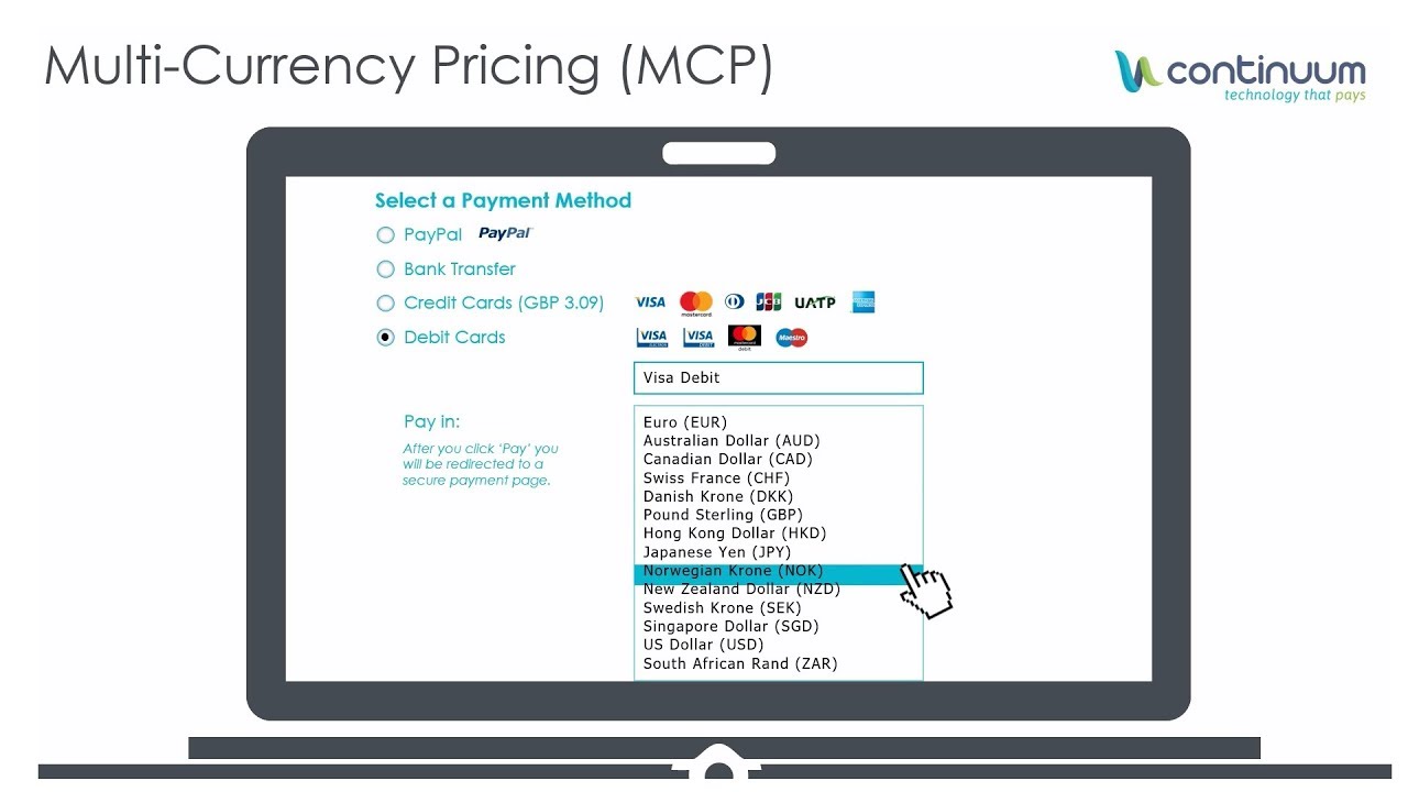 Continuum Multi Currency Pricing MCP