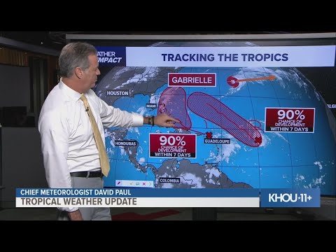 Tropical update: Tracking 2 waves in the Atlantic with high chances for development