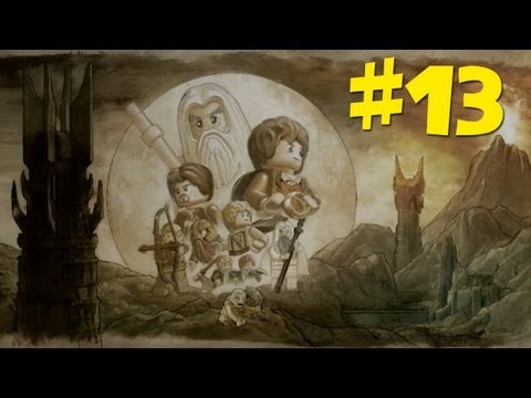 Lego Lord of the Rings Gameplay Walkthrough - (End of the Fellowship) Part 11 (PS3/X360/PC)