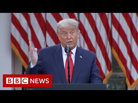 President Trump: 'Who knows which administration it will be' - BBC News