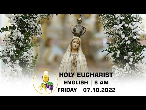 07.10.2022 | Friday | English Live Mass | Rev. Fr. Cyril Victor
