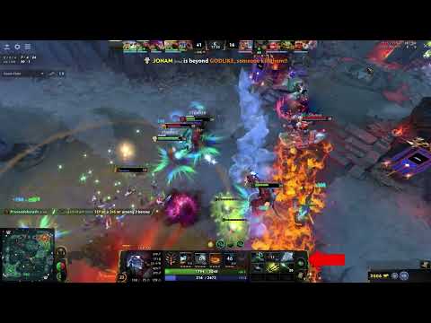 How to save carry - 7.33c - Eul's Scepter - Dota2 WTF Moments - 2023