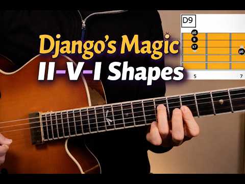 Django’s Magic II–V–I Shapes