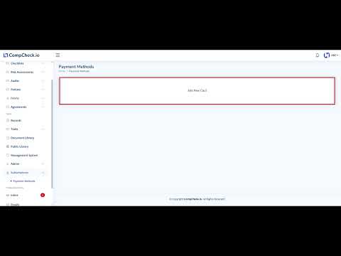 Manage Your Payment Method