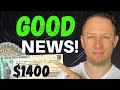 YES 1400 Third Stimulus Check Update