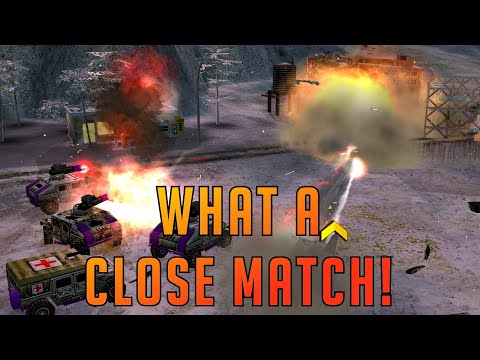 Fargo (Stealth) vs Peter (Air Force) - Super Close Game - C&C Generals Zero Hour Online Multiplayer