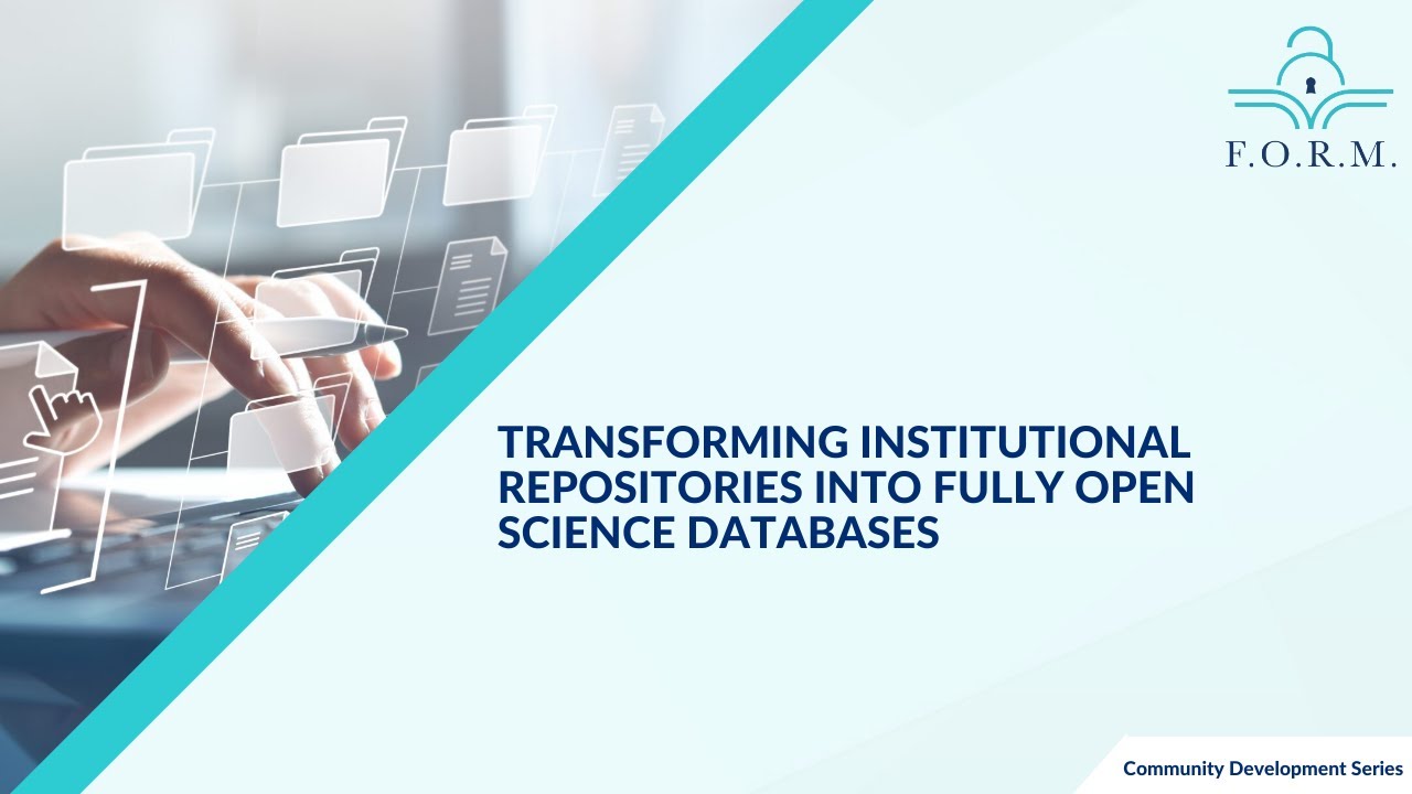 Transforming Institutional Repositories into Fully Open Science Databases