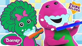 Brush Your Teeth Song | Sing Along with Barney and Friends
