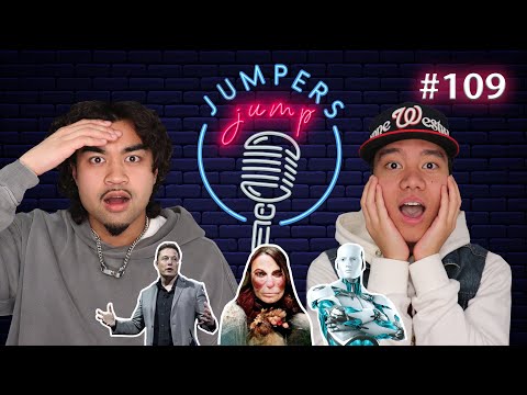 DARK AI ART THEORY, LIVING IN A SIMULATION & BLEEDING HOUSE MYSTERY - JUMPERS JUMP EP.109