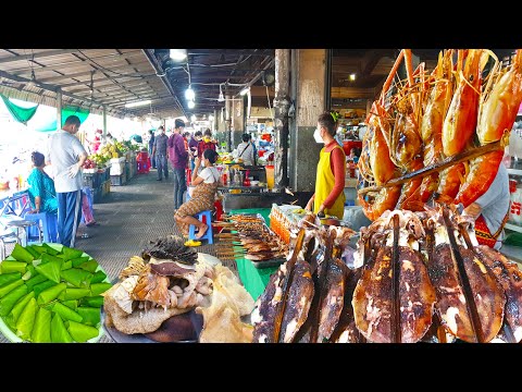 Mixed Street Food Video In Phnom Penh City - Amazing Cambodian Market Street Food Show