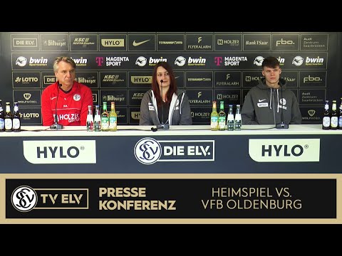 TV Elv // Pressekonferenz - SV Elversberg vs. VfB Oldenburg / 11.02.23