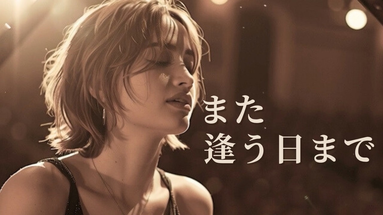 また逢う日まで – 尾崎紀世彦｜想いを残す夜のJAZZバラード｜女性ボーカル（日本語カバー）