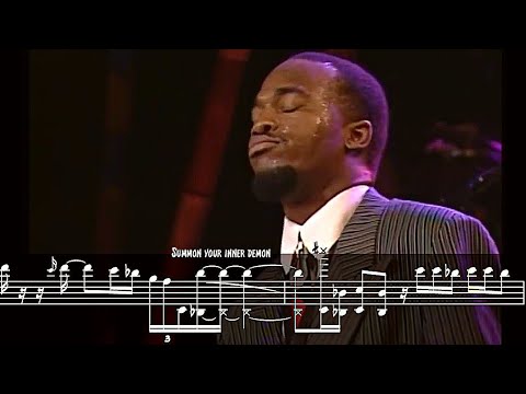 Saxophonist hulks out and dominates "Pick Up The Pieces"