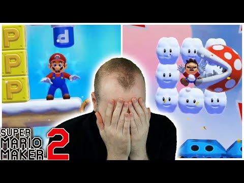 Smiling When Stunned // DumMick TROLLS [Super Mario Maker 2]