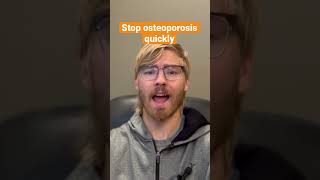 Have osteoporotic bone? DO THIS🧐🤫#shorts