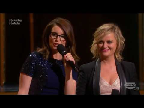 Amy Poehler and Tina Fey