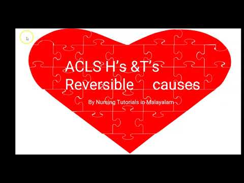 Reversible Causes H's & T's/ Cardiac arrest Algorithm