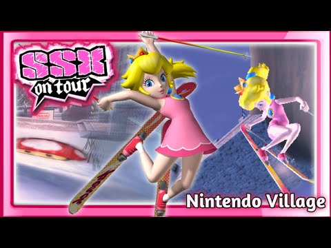 ♡SSX on tour - Nintendo Village (Peach Gameplay)♡