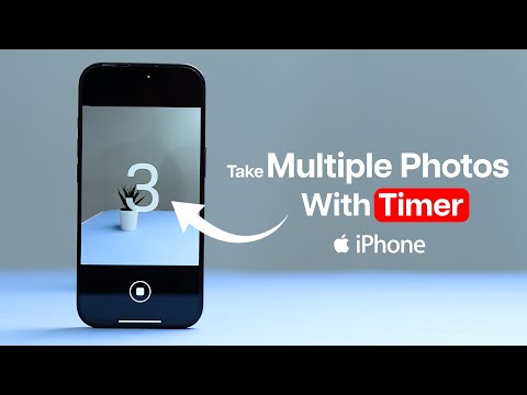 How to Take Multiple Photos with the Timer on Your iPhone?