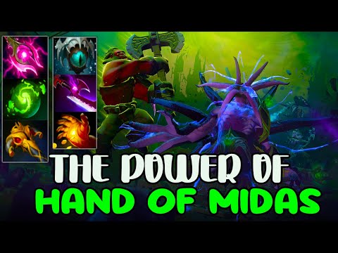 THE POWER OF HAND OF MIDAS - INTENSE CARRY FACELESS VOID - BEST TEAM FIGHT - DOTA 2 GAMEPLAY