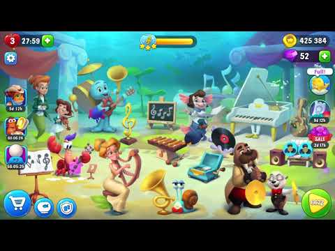 Fishdom 6627 Level - 18 moves - NO BooSTERS