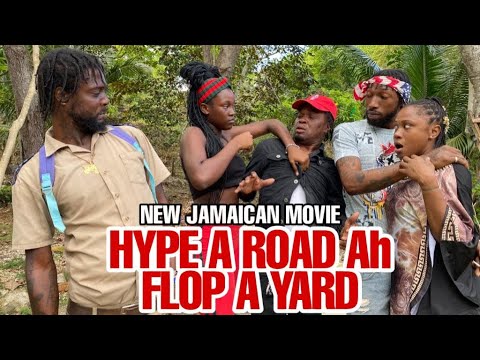 HYPE A ROAD AH FLOP A YARD NEW JAMAICAN COMDEY MOVIE || COLOURING BOOK TV