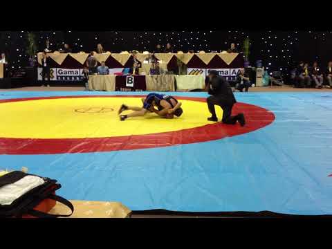 Warner Bouzek USA vs Alexander Popov Russia 2013 FILA World Championship 1/4 Final