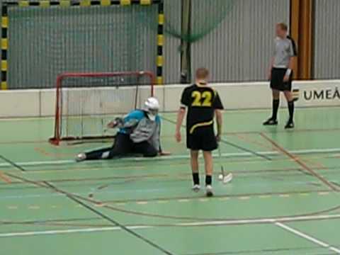 Innebandy straff! Täfteå-Gamla Stan IBK