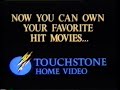 Touchstone Home Video Hit Movies 1989 Promo VHS Capture