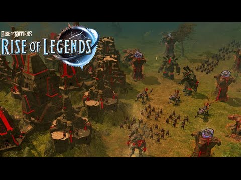 Rise of Legends - Cuotl Gameplay Ancient Aztecs! - Rise of Nations: Rise of Legends Gameplay