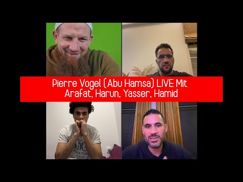 Pierre Vogel Live mit Arafat , Harun, Yasser ganzer Livestream | Abu Hamsa 14.11.