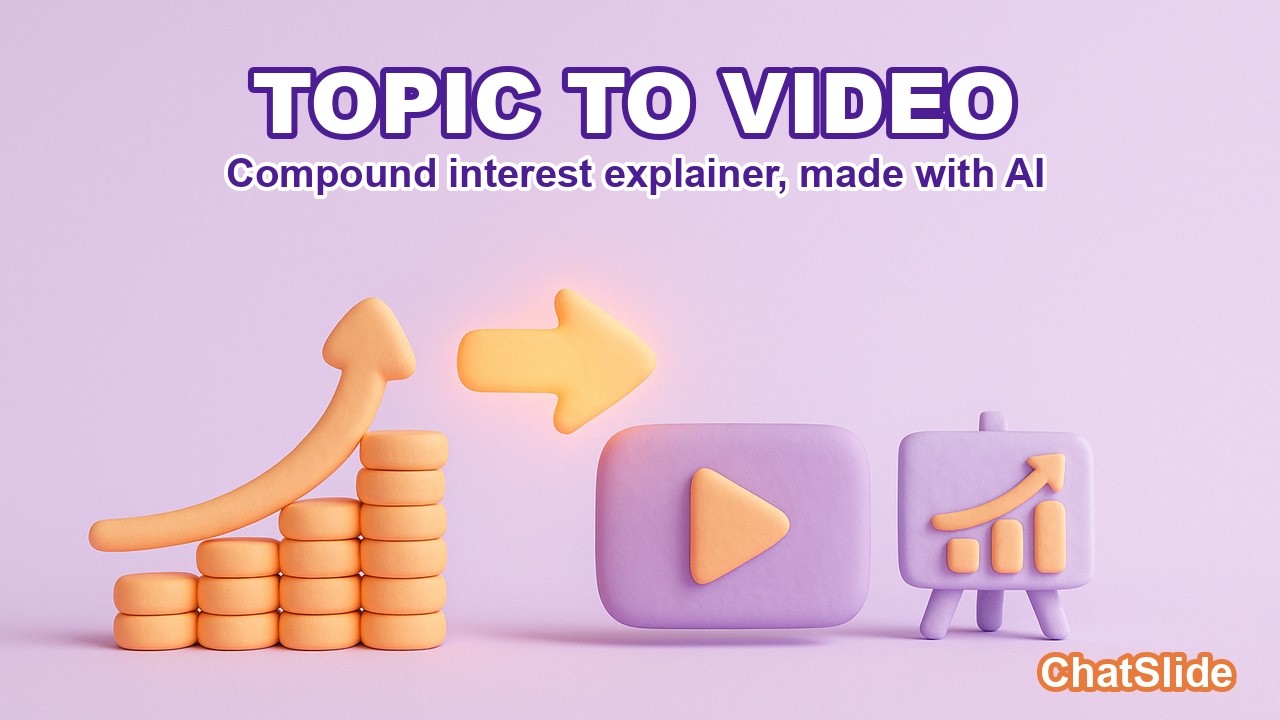 Make an AI Explainer Video in Minutes with ChatSlide