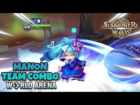 Manon Team Combo in World Arena Ep. 2 - Summoners War