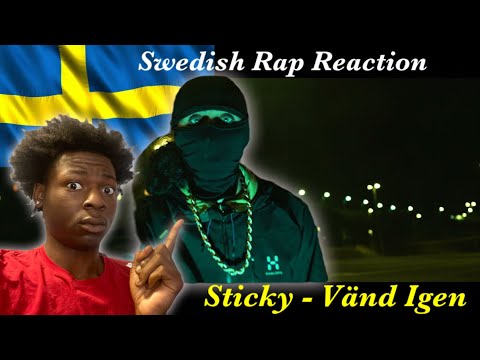 American Reacts to Swedish Drill Rap! Sticky - Vänd igen (Official video)