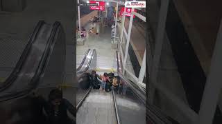 Viral Video: Woman Forces Child on Escalator, You Won&#39;t Believe What Happens Next