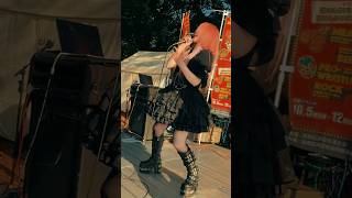 最高の初野外ステージをありがとうございました！💜🩷🧡 #femalefrontedmetal #visualkei #metalcore