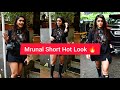 MEDIA ने किया Mrunal को Confuse Hit Actress MrunalThakur Looking SuperHot InBlack Sp