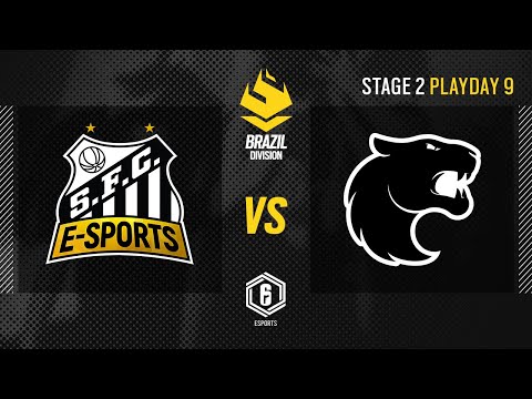Santos vs. FURIA // LATAM League Brazil Division 2021 - Stage 2 - Playday 9