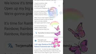 Download lagu 𝙻𝚒𝚛𝚒𝚔 𝚁𝚊𝚒𝚗𝚋𝚘𝚠 𝚛𝚞𝚋𝚢 𝚎𝚗𝚐𝚕𝚒𝚜𝚑 𝚒𝚋:𝚍𝚒𝚛𝚒 𝚜𝚎𝚗𝚍𝚒𝚛𝚒 ||🌈🌟 𝚛𝚊𝚒𝚗𝚋𝚘𝚠 mp3 Download lagu 𝙻𝚒𝚛𝚒𝚔 𝚁𝚊𝚒𝚗𝚋𝚘𝚠 𝚛𝚞𝚋𝚢 𝚎𝚗𝚐𝚕𝚒𝚜𝚑 𝚒𝚋:𝚍𝚒𝚛𝚒 𝚜𝚎𝚗𝚍𝚒𝚛𝚒 ||🌈🌟 𝚛𝚊𝚒𝚗𝚋𝚘𝚠 mp3
