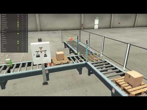 FactoryIO Sorting by Height (Basic) scenario - M05 SMR0201B