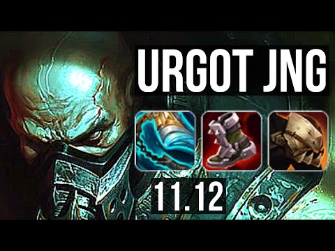 URGOT vs KARTHUS (JUNGLE) | 13/1/4, 1300+ games, Godlike, 800K mastery | KR Diamond | v11.12
