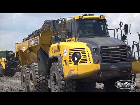 Kirby-Smith Machinery - Hammett Excavation - Komatsu HM400 Dump Truck