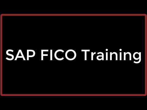SAP FICO Training - Posting Control1-Default Values (Video 12) | SAP FICO