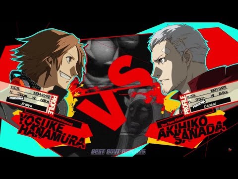 "Best Bout Replays"  P4AU - Zinmaster24 vs blaznic  (1080p HD 60fps)