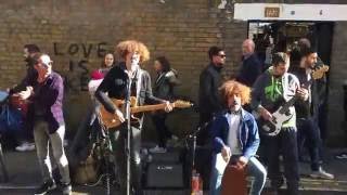 Bob Marley, Three little birds (2ICE cover) - Busking in the Streets of London, UK