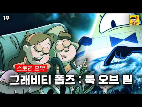 돌아온 빌 사이퍼와 끝나지 않은 추리게임 | 그래비티 폴즈 : 북 오브 빌 | 스토리요약